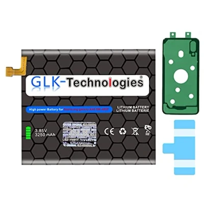Afbeelding van Krachtige reservebatterij, compatibel met Samsung Galaxy A40 (A405F) Originele GLK Technologies Battery EB BA405ABE accu 3250mAh batterij incl. 2x plakbandsets