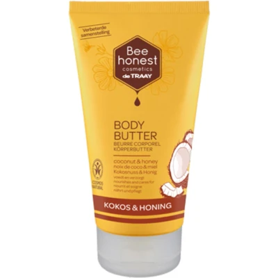 Afbeelding van Traay Bee Honest Bodybutter Kokos &amp; Honing, 150 ml