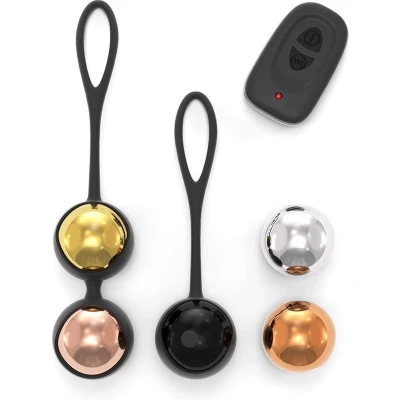 Afbeelding van Dorcel Vibrerende Geisha Balls Met Afstandsbediening En Verwisselbare Gewichten