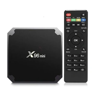 Afbeelding van X96 Mini tv box, 1 GB RAM en 8 ROM box Android Media Player hoge kwaliteit (Android 9.0) met afstandsbediening HDMI kabel, multimediaspeler, 4K