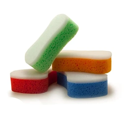 Afbeelding van martini SPA Massage Color badspons, Tonic, revitalisatie, PU, verschillende kleuren, viool, 14 g, 1 stuk