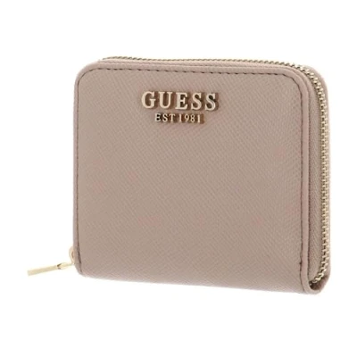 Afbeelding van GUESS Laurel SLG Small Zip Around Portemonnee Wallet Rosewood, roze (rosewood)