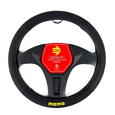 Afbeelding van Stuurhoes Momo Easy Universal Zwart / Rood