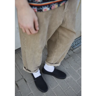 Afbeelding van Vans UA Classic Slipon Unisex Instappers, Maat: 40.5, Black Textiel