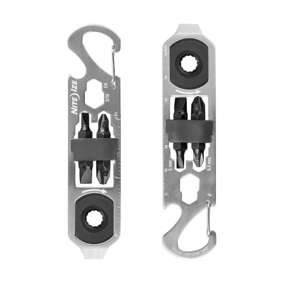 Afbeelding van Nite Ize DoohicKey Ratchet Multitool Zilver