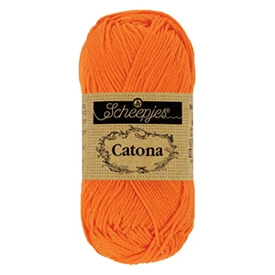 Afbeelding van Scheepjes Catona 10gr 281 Tangerine