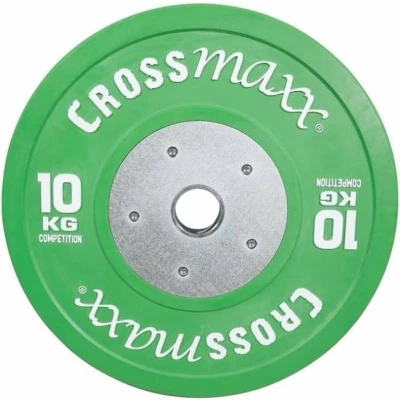 Afbeelding van Lifemaxx Crossmaxx Competition Bumper Plate Halterschijf 50 mm 10 kg