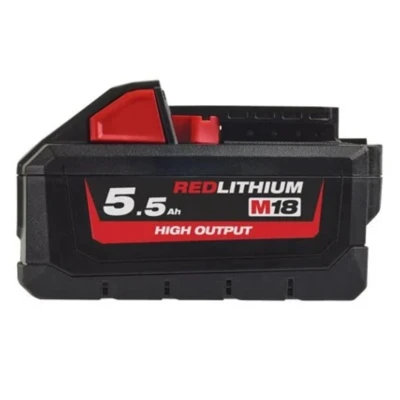 Afbeelding van Milwaukee accu Li Ion High Output M18 HB 5.5 18V / 5.5Ah