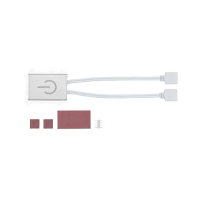 Afbeelding van Paulmann 70913 Stripe YourLED Touch Switch 12V DC max. 60 Watt Dimbare Strip Zilver Lichtband Kunststof Lichtstrip