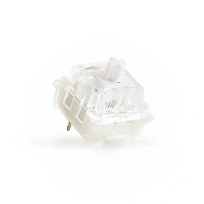 Afbeelding van DucKey KTT Kang White V3 Schakelaar, Lineaire 3pin 45g MX Switch For Mechanisch Gamingtoetsenbord Op Maat (Size : 90PCS)