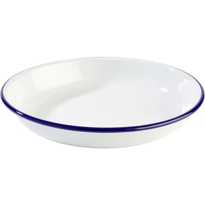 Afbeelding van Assheuer + Pott APS plaat, diep ENAMELWARE , H:, Bord, Wit