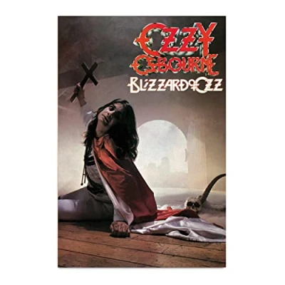Afbeelding van Officiële Ozzy Blizzard Of Ozz Poster 35,8 x 24,2 inch / 91 61,5 cm Verzonden Rolled Up Cool Posters Art &amp; Prenten Muurposters