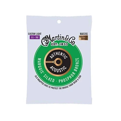 Afbeelding van Martin Strings MA535S Authentic Acoustic Silked Phosphor Bronze