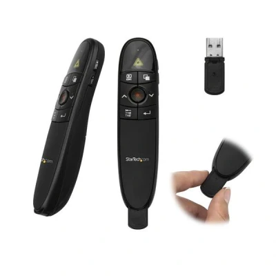 Afbeelding van StarTech.com PRESREMOTE Zwart Draadloze presenter
