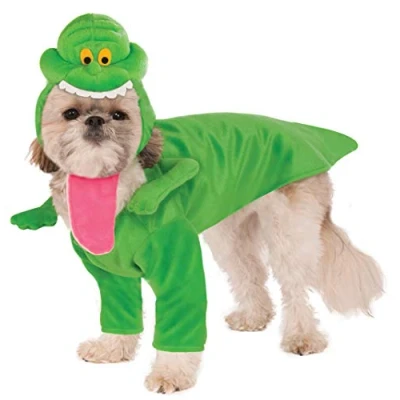 Afbeelding van Ghostbusters Slimer hondenkostuum, maat M