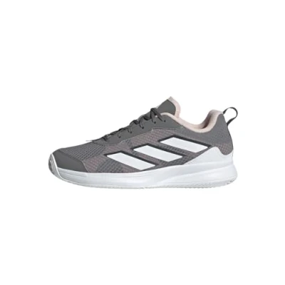Afbeelding van adidas Performance Avaflash Tennisschoenen voor kleibanen Grey four cloud white sandy pink, Dames, Maat: 39 1/3, pink