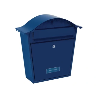 Afbeelding van Brievenbus GardaLux (Gegalvaniseerd staal, Blauw)