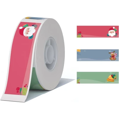 Afbeelding van Niimbot Labels/Etiketten D110/D11/H1S/D101 14x50mm Kerst