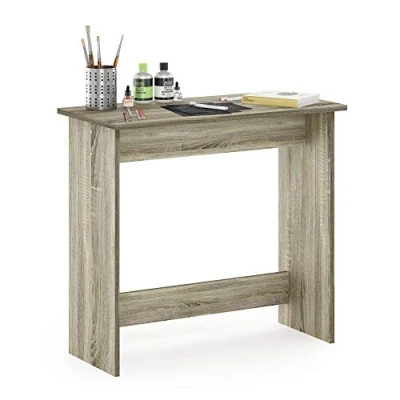 Afbeelding van Furinno Simplistic Bureau, computertafel, pc tafel, hout, Sonoma Oak, 39,4 x 80 75,7 cm