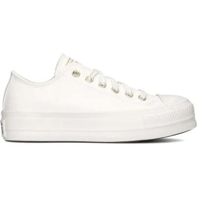 Afbeelding van Converse Chuck Taylor ALL STAR LIFT Sneakers laag, Dames, Maat: 37.5, Vintage white Kunststof