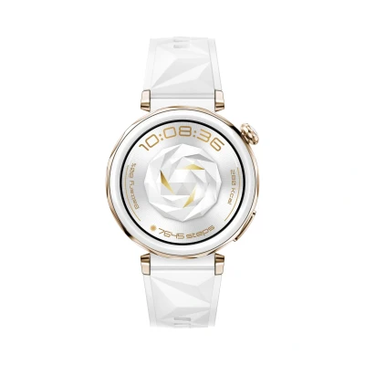 Afbeelding van Huawei WATCH GT5 Pro 42mm 3,35 cm (1.32&quot;) AMOLED Digitaal 466 x Pixels Wit GPS