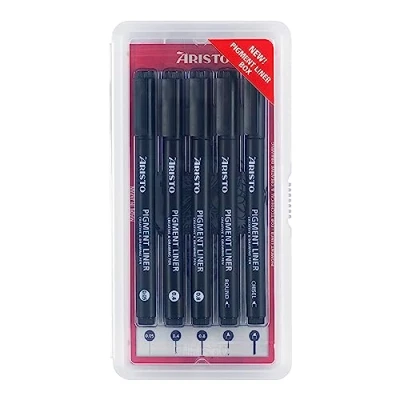 Afbeelding van Aristo pigmentliner Creatief set 5 delig AR 23535