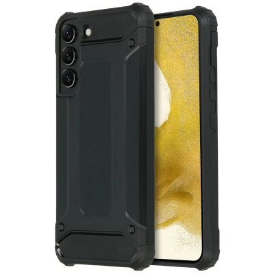 Afbeelding van Samsung Galaxy S22 Plus Hoesje Kunststof iMoshion Hardcase/Backcover Zwart Telefoonhoesje