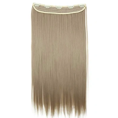 Afbeelding van CAISHA 60cm Clip in Extensions Haarextensies Haarstukje Glad Blond C60