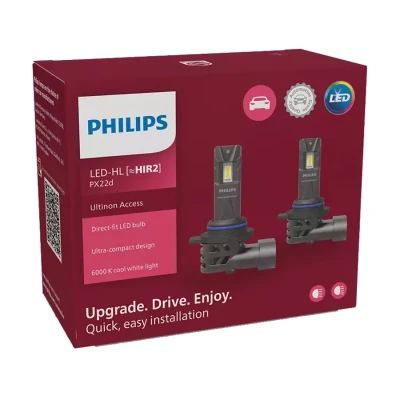 Afbeelding van Philips HIR2 Access LED Koplamp Set 20W PC22d 12V