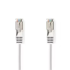 Afbeelding van Nedis Ccgt85320Wt75 Netwerkkabel Cat6A Sf/Utp Rj45 Male 7,5 M Wit