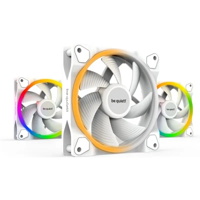 Afbeelding van Be quiet! LIGHT WINGS White 120mm PWM Triple Pack