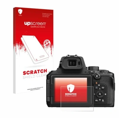 Afbeelding van upscreen Screenprotector voor Nikon Coolpix P950 Folie Beschermfolie transparant