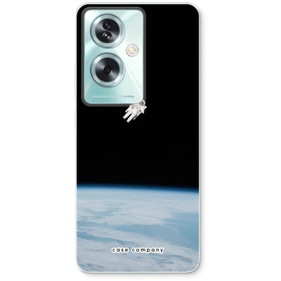 Afbeelding van Case Company® hoesje geschikt voor Oppo A79 Alone in Space Soft Cover Telefoonhoesje Bescherming aan alle Kanten en Schermrand