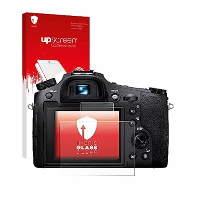 Afbeelding van upscreen Screenprotector voor Sony Cyber Shot DSC RX10 IV Folie Beschermfolie Beschermglas transparant