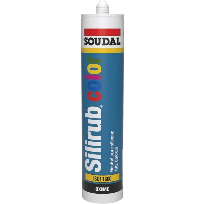 Afbeelding van Soudal Silirub Color 300ml RAL 9001 (crème wit)