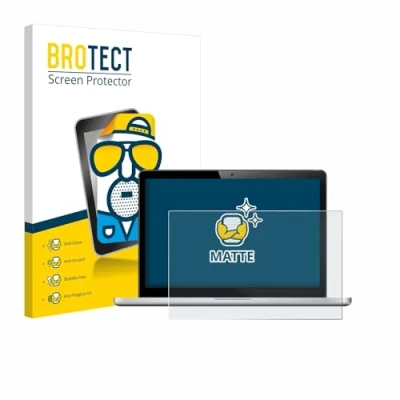 Afbeelding van BROTECT Antireflecterende Beschermfolie 14&quot; voor Laptops met 14.0 inch [310 mm x 175 mm, 16:9] Anti Glare Screen Protector, Mat, Ontspiegelend