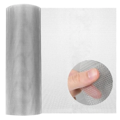 Afbeelding van Ongediertepreventie gaas, roestvrijstalen draadgaasrol, knaagdierbestendige metalen filterschermvellen voor tuin (2 m x 33 cm)