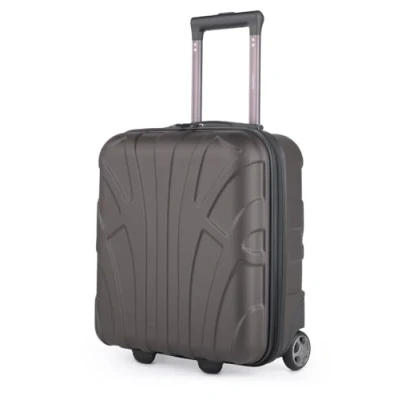 Afbeelding van suitline Rolkoffer in 3 maten, trolleyset harde koffer reiskoffer (55 cm, 66 76 cm) dubbele wielen, donkerblauw, 45 Underseat handbagage cabinekoffer is geschikt voor vervoer onder de
