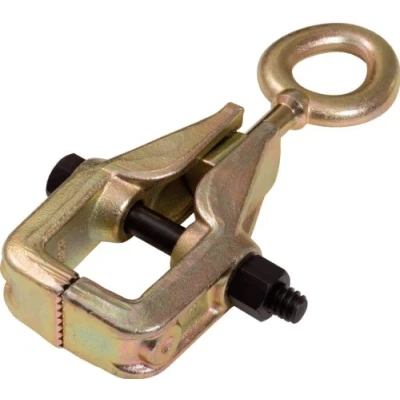 Afbeelding van KS Tools, Bankschroeven + klemmen, Box trekklem met ongelijke bekken, 245mm