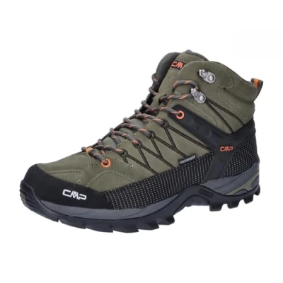 Afbeelding van CMP Rigel Mid Trekking Shoes WP, Wandelschoenen voor heren, Olive Flame, 43 EU, olijven vlam, EU