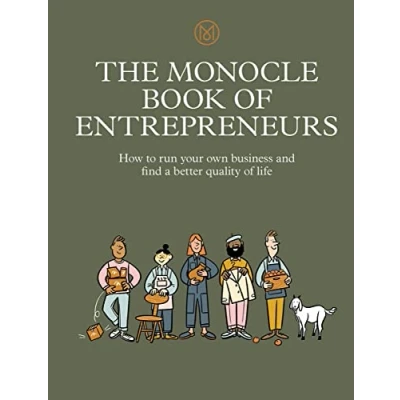 Afbeelding van The Monocle Book Of Entrepreneurs Legergroen