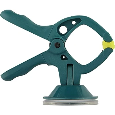 Afbeelding van wolfcraft Mini veerklemset met zuignap microfix S, vierdelig I 3663000 Bruikbaar in alle huishoudens, geschikt voor hobby, tuin, auto en vrije tijd (camping)