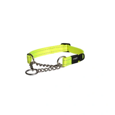 Afbeelding van Rogz Utility Sliphalsband Ketting Geel Hondenhalsband 31 45x1.6 cm