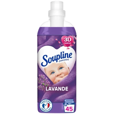 Afbeelding van Soupline Wasverzachter Lavendel 1 l (45 wasbeurten)