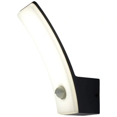 Afbeelding van Eco Light Buitenwandlamp Cairo, antraciet, kunststof, sensor