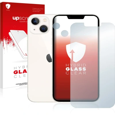 Afbeelding van upscreen Screenprotector voor Apple iPhone 13 (Voor+Camera) Folie Beschermfolie Beschermglas transparant