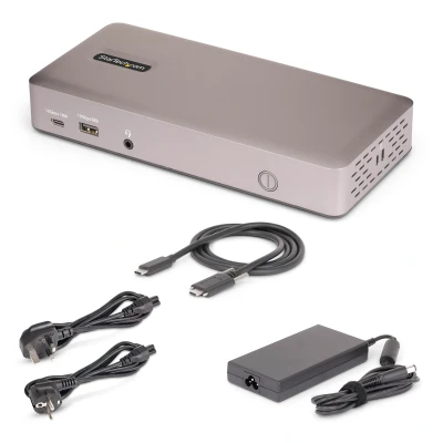 Afbeelding van Triple Monitor USB4 Docking Station, 4K 60Hz HDMI of DisplayPort