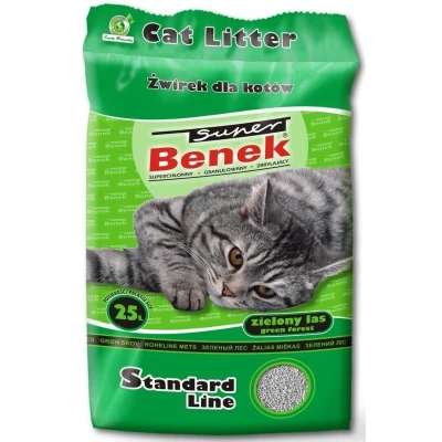 Afbeelding van Kattenbakvulling Super Benek Standard Bos 25 L
