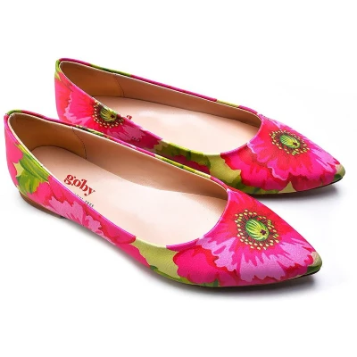 Afbeelding van GOBY Rose Ballerina Handgemaakt Premium Kwaliteit Maat 42