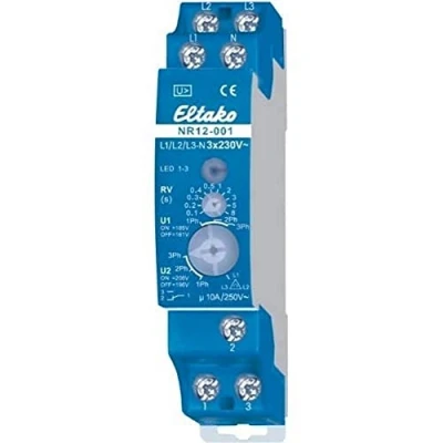 Afbeelding van Eltako net fasebewakingsrelais 1w nr12 001 3x230v